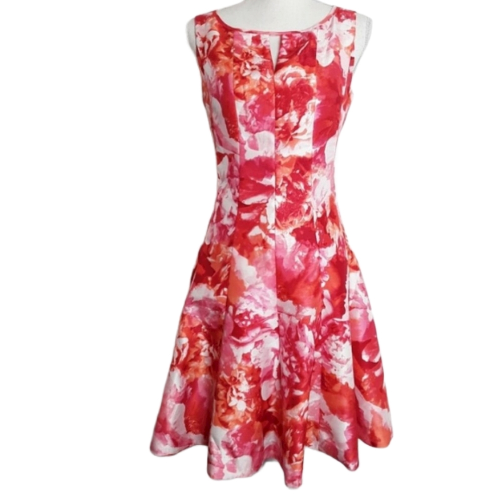 Dress Barn Sleeveless Fit & Flair Dress EUC sz 8
